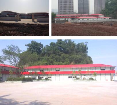 重慶亮坤活動房現場安裝案例